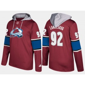Herren Colorado Avalanche Gabriel Landeskog 92 N001 Pullover Hooded Sweatshirt
